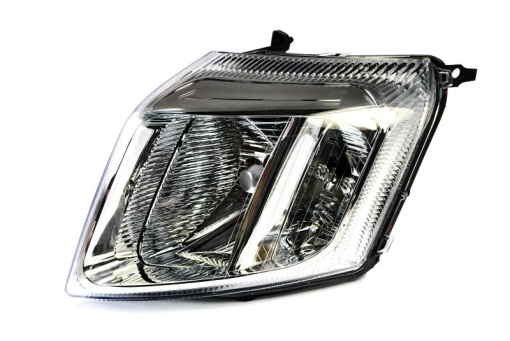 Far fata Dreapta (H4/PY21W/W5W, electric, cu motor, culoare insert: cromat, culoare semnalizator: transparent) potrivit CITROEN C2, C2 ENTERPRISE