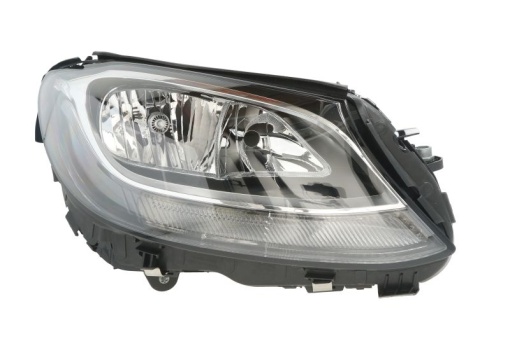 Far fata Dreapta (H7/H7/LED/PWY24W, electric, cu motor, culoare insert: negru) potrivit MERCEDES C (A205), C (C205), C T-MODEL (S205), C (W205)