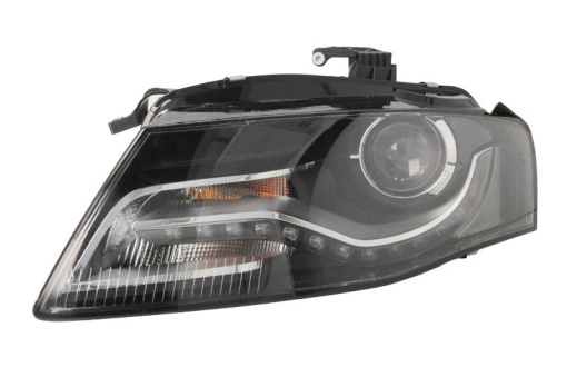 Far fata Stanga (bi-xenon/xenon, D3S/LED, electric, cu motor, culoare insert: negru) potrivit AUDI A4 ALLROAD B8, A4 B8