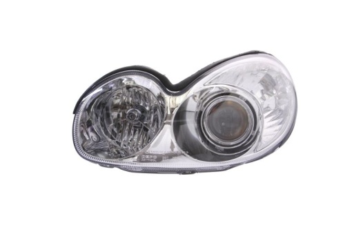 Far fata Stanga (H1/H7, electric, fara motoras, culoare insert: argintiu, culoare semnalizator: transparent) potrivit HYUNDAI SONATA IV