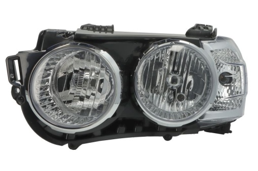 Far fata Stanga (H1/H7/PY21W/W5W, electric, cu motor, culoare insert: negru, culoare semnalizator: alb) potrivit CHEVROLET AVEO