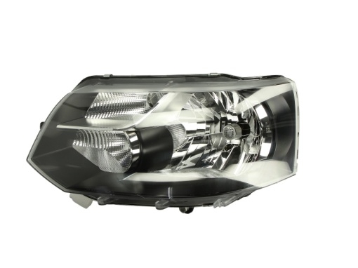 Far fata Stanga (H4, electric, cu motor, culoare insert: negru) potrivit VW MULTIVAN T5, TRANSPORTER T5
