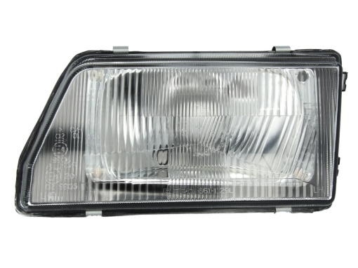 Far fata Stanga (H4, electric, fara motoras, culoare insert: negru) potrivit FIAT CINQUECENTO