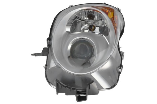 Far fata Stanga (H7, electric, cu motor, culoare insert: cromat, culoare semnalizator: galben) potrivit ALFA ROMEO MITO, SPIDER