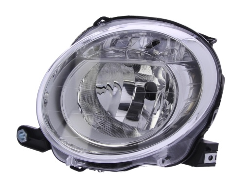 Far fata Stanga (halogen, H7/WY21W, electric, cu motor, culoare semnalizator: transparent) potrivit ABARTH 500 / 595 / 695, 500C / 595C / 695C; FIAT 500, 500 C 01.07-