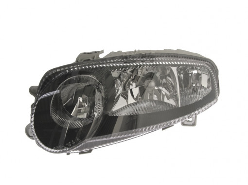 Far stanga (H1/H7, reglaj electric, fundal negru) ALFA ROMEO 147 2001-2004