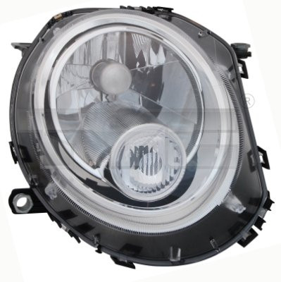 Far stanga (H4, electric, cu motoras, fundal cromat) MINI (R56), (R57), (R58), (R59), CLUBMAN (R55), CLUBVAN (R55)