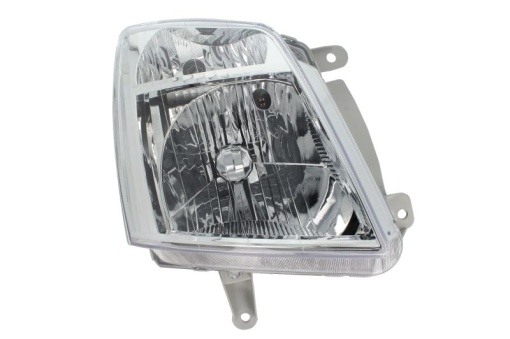 Far Stanga (H4, electric, fara motoras, culoare insert: gri, culoare semnalizator: transparent) potrivit ISUZU D-MAX I