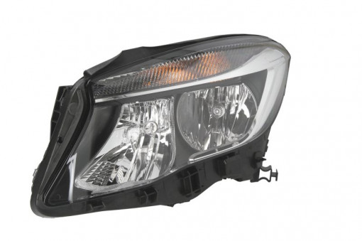 Far Stanga (halogen, H15/H7/PY21W, electric, cu motor, bec, culoare semnalizator: portocaliu) potrivit MERCEDES GLA (X156) 12.13-