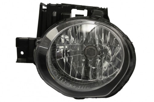 Far Stanga (halogen, H4, electric, fara motoras, culoare insertie: cromat) potrivit NISSAN JUKE -07.14