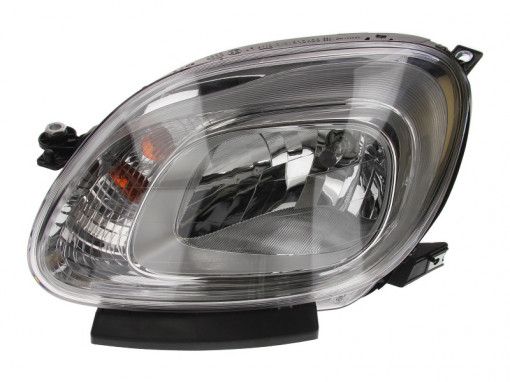 Far Stanga (halogen, H4/PY21W, electric, cu motor, bec, culoare insertie: cromat) potrivit FIAT PANDA, PANDA/HATCHBACK