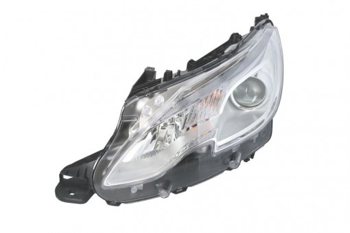 Far Stanga (halogen, H7, electric, fara motoras, culoare semnalizator: transparent) potrivit PEUGEOT 2008 I - Img 1
