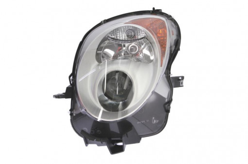 Far Stanga (halogen, H7/W5W, electric, cu motor, culoare insert: argintiu, culoare semnalizator: portocaliu) potrivit ALFA ROMEO MITO -09.13