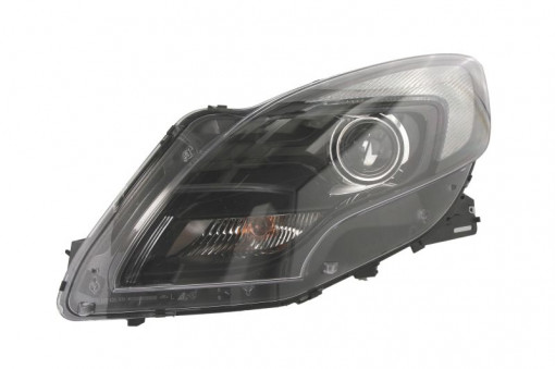Far Stanga (halogen, PY21W/W21, electric, cu motor, bec, culoare insertie: negru) potrivit OPEL ZAFIRA C