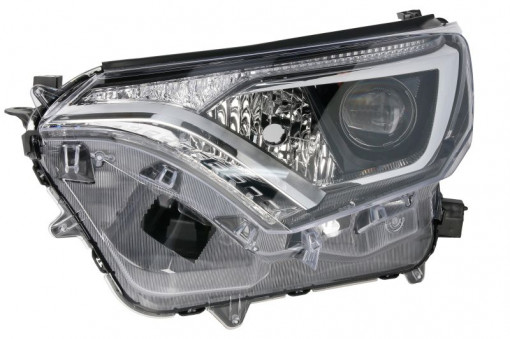Far Stanga (HIR2/LED/WY21W, cu motor, culoare insertie: negru) potrivit TOYOTA RAV 4 IV 01.15- - Img 1