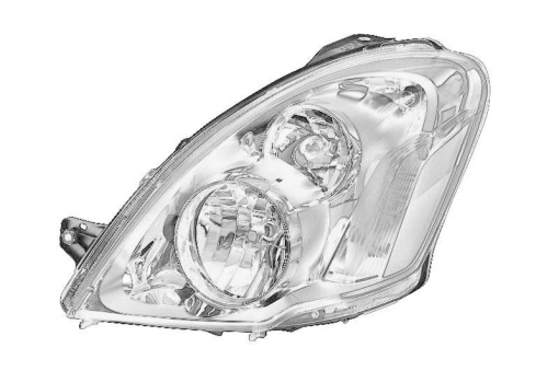 Fat stanga (H1/H7, electric, cu motor, culoare insert: crom platinat) potrivit IVECO DAILY V 09.11-02.14
