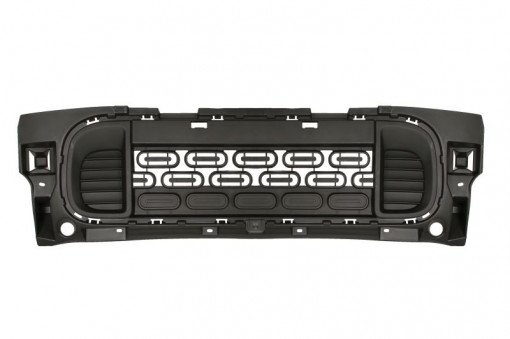 Grila bara fata plastic, negru potrivit CITROEN BERLINGO, BERLINGO/MINIVAN 01.18- 03.18-