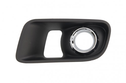 Grila bara fata Stanga SRT-8, cu locas proiector, plastic, crom/negru potrivit DODGE CHARGER 09.10- 11.10-12.14
