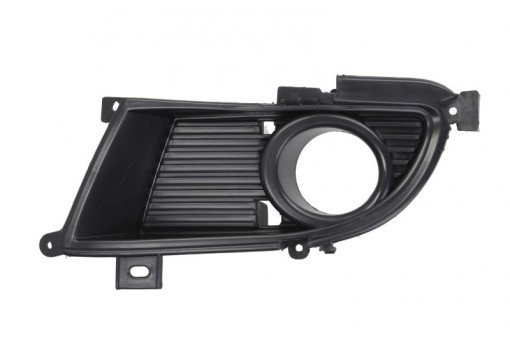 Grila bara Stanga cu locas proiector, negru potrivit MITSUBISHI LANCER VII 01.01-12.13 09.03-04.08