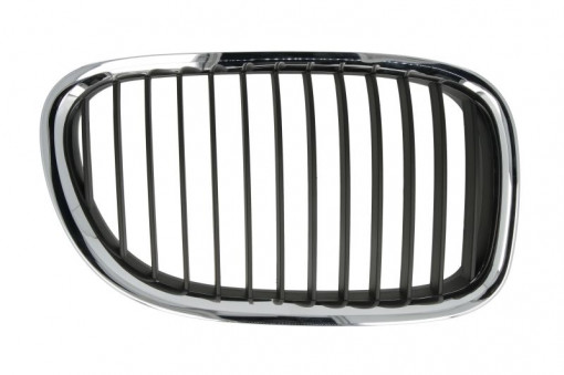Grila radiator Dreapta (crom/negru) potrivit BMW 7 (F01, F02, F03, F04) 3.0-6.0 02.08-12.15 -06.12