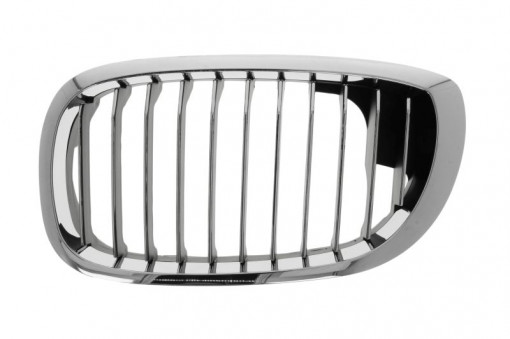 Grila radiator Stanga (convertibil; versiune coupe, crom/negru) potrivit BMW 3 (E46) 1.6-3.2 12.97-12.07 03.03-07.06