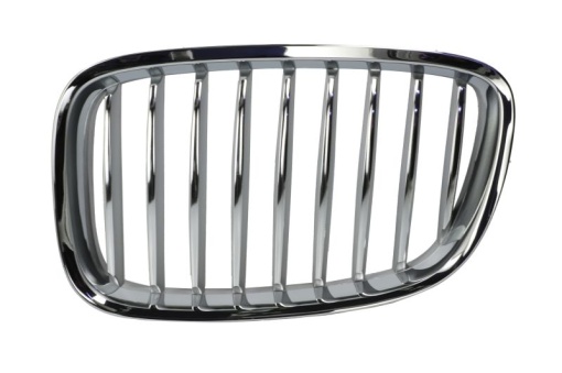 Grila radiator stanga crom/argintiu potrivit BMW 5 GRAN TURISMO F07 06.13-11.17