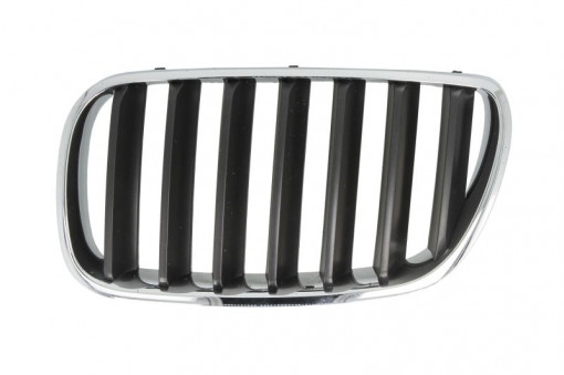 Grila radiator Stanga (crom/gri) potrivit BMW X3 (E83) 2.0-3.0D 09.04-12.11 -08.10