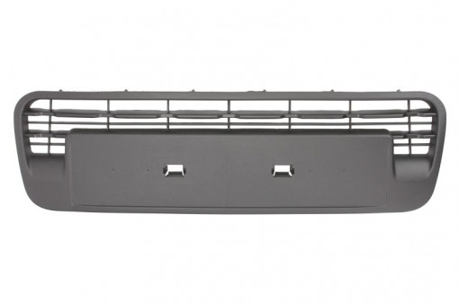 Grila radiator Superior (cu loc pentru placuta de inmatriculare, negru) potrivit CITROEN C3 PICASSO 1.4-1.6D 02.09-12.11