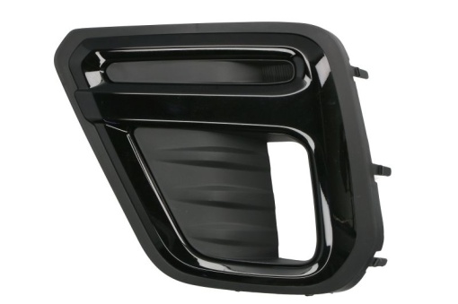 Grila ventilatie bara fata stanga (cu dungă neagra, cu orificii pentru lumini de zi, negru) potrivit SUBARU FORESTER SK 06.19-12.21