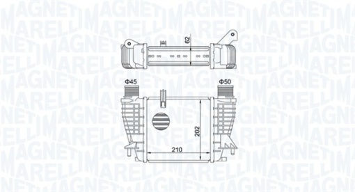 Intercooler potrivit RENAULT CLIO II, CLIO III, CLIO III/HATCHBACK, MODUS 1.2-1.5D 06.01-