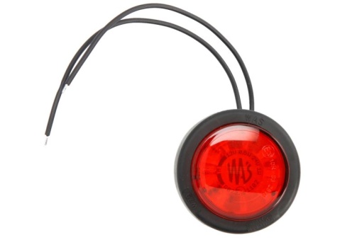 Lumina clarificare lumini stanga/dreapta, forma: rotund, rosu, LED, 12/24V - Img 1