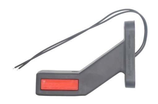 Lumina delimitare dreapta, portocaliu/rosu/alb, LED lungime cablu 240mm, pe brațul mediu-lung, 12/24V (tip: neon)
