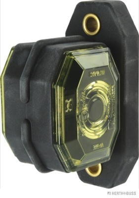 Lumina delimitare stanga/dreapta, rosu/alb, LED, inaltime 59mm; adancime 66mm, lungime cablu 1750mm, 24V