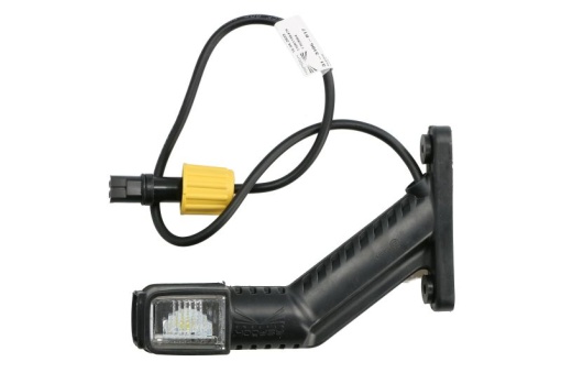 Lumina delimitare stanga; SUPERPOINT IV, portocaliu/rosu/alb, LED lungime cablu 500mm, pe brațul lung, 12/24V (conector: ASS2, SUPERPOINT IV)