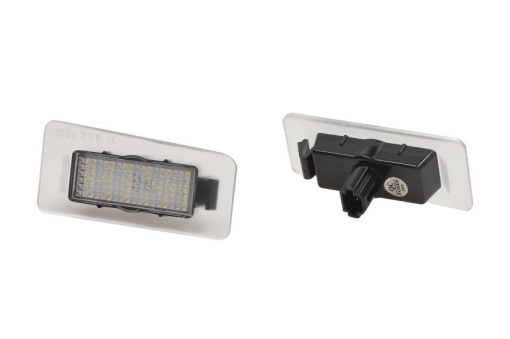 Lumina numar inmatriculare, culoare lumina: alb, 12V, cu aprobare circulatie potrivit KIA CEE&#039;D 12.06-12.12 - Img 1