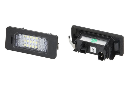 Lumina numar inmatriculare, culoare lumina: alb; set, 12V, cu aprobare circulatie potrivit BMW 5 (E39), 5 (E60), 5 (E61) 09.95-12.10 - Img 1