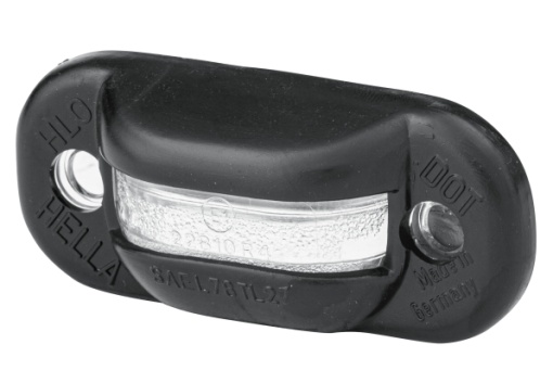 Lumina numar inmatriculare stanga/dreapta potrivit VW GOLF I 04.74-04.93