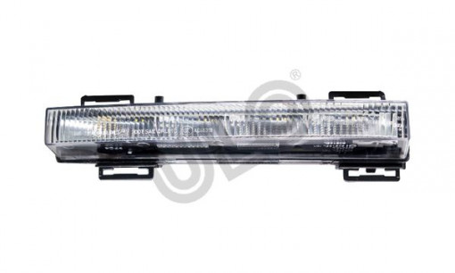 Lumini de zi daylight fata stanga (LED, culoare negru) potrivit MERCEDES GLK X204, GL-KLASA X166, M/ML-KLASA W166 2011-2015