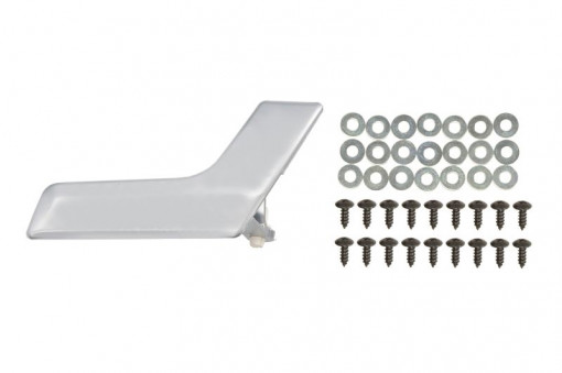 Maner usa Fata/Spate Dreapta interior, argintiu potrivit MERCEDES Clasa C C204, C T-MODEL S204, C W204, GLK X204 1.6-6.2 dupa 2007