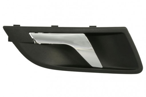 Maner usa spate dreapta (interior, negru/crom) potrivit SKODA SUPERB II 03.08-05.15