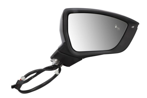 Oglinda dreapta electric, convex, cu incalzire, asistent la schimbarea benzii, grund, rabatabil electric, cu semnalizator potrivit CUPRA ATECA; SEAT ATECA 04.16-