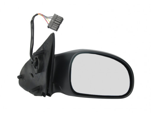 Oglinda laterala Dreapta (electric, convexa, incalzita, albastru, capac, cu senzor de temperatura) potrivit PEUGEOT 406