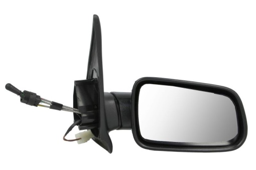 Oglinda laterala Dreapta (mecanic, convexa, incalzita, crom) potrivit CITROEN ZX, ZX/HATCHBACK -07.99