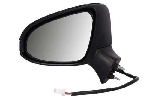 Oglinda laterala stanga (electric, asferic, cu incalzire, grund, cu semnalizare) potrivit TOYOTA AVENSIS T27 06.15-08.17