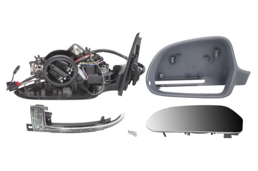 Oglinda stanga (electric, asferic, cu incalzire, rabatabil electric, cu semnalizator) potrivit AUDI Q3 8U 06.11-07.18