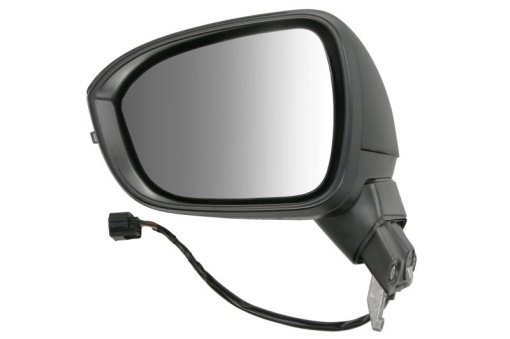 Oglinda stanga (electric, convex, cu incalzire, acoperit, rabatabil electric, cu indicator) potrivit NISSAN JUKE F16 01.19-