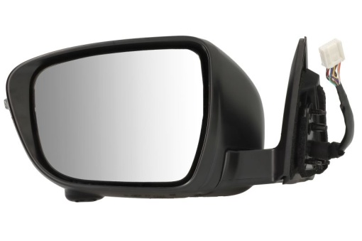 Oglinda stanga (electric, convex, cu incalzire, asistent schimbare benzi, cu semnalizator, cu camera) potrivit NISSAN ROGUE II, X-TRAIL III T32 01.14-08.22