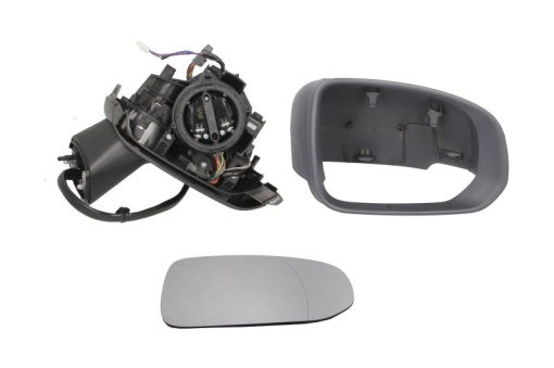 Oglinda stanga (electric, cu memorie, convex, cu incalzire, asistent schimbare benzi, rabatabil electric, cu semnalizator) potrivit CITROEN C5 AIRCROSS; PEUGEOT 3008 P84, 3008 P84 FL 05.16-
