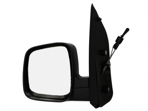 Oglinda stanga manuala CITROEN NEMO; FIAT FIORINO; PEUGEOT BIPPER intre 2007-2016 - Img 1