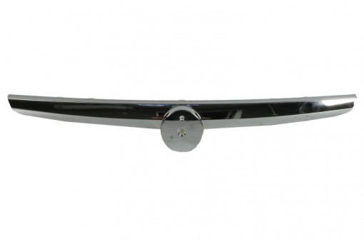 Ornament fata Fata (Superior, cu orificiu emblemei, plastic, crom) potrivit ABARTH PUNTO EVO; FIAT PUNTO, PUNTO EVO, PUNTO EVO/HATCHBACK 07.08- 07.08-02.12
